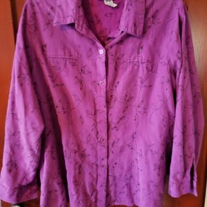 Ladies button down shirt